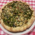 Torta di zucchine e piselli