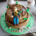 Tanti auguri Ivano! Una torta per un falegname!