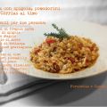 Fregola con spigola, pomodorini e olio Corrias[...]
