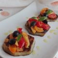 Bruschette di melanzane