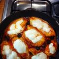 
Pollo alla pizzaiola con mozzarella