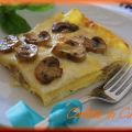 Lasagna al forno con besciamella e funghi