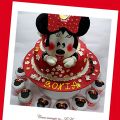 Torta e cupcakes di Minnie e ......auguri Sonia[...]