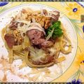 Fettuccelle ai funghi porcini e noci