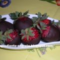 Fragole glassate al cioccolato