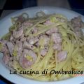 Linguine con dadolata di tonno allo zenzero e[...]