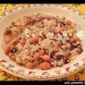 Cereali con borlotti e radicchio