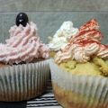 Trittico di cupcake salati