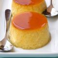 Creme caramel al cardamomo