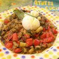 RATATOUILLE di VERDURE con MOZZARELLA