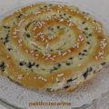 Torta girella con crema al formaggio