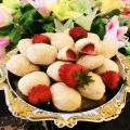 Biscotti con ripieno di fragole, senza uova e[...]