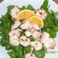 Insalata di gamberoni e rucola