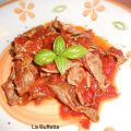 STRACCETTI DI CARPACCIO ALLA PIZZAIOLA