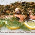 Trota salmonata con finocchietto selvatico,[...]