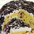 Zuccotto ricotta e cioccolato.
