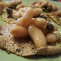 Barchette di vitello con fagioli al limone