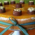 CHEESECAKE ALLA PESCA ..... la mia..... !!!!!