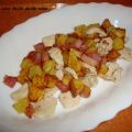 Dadini di pollo pancetta e patate