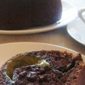 Ciambella al cacao e crema di pistacchio