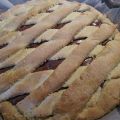 Crostata con crema di nocciole
