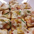 ...crostini con lardo e miele...