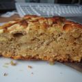 Torta di mele con mandorle e pinoli
