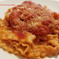 Mafalde con Ricotta e Pomodoro