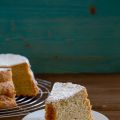 Chiffon cake alle mandorle e lime