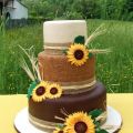 Wedding cake : La torta dei girasoli