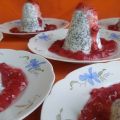 Dessert con semi di papavero