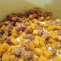 Crespelle di castagne con zucca, radicchio e[...]