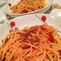 Spaghetti con polpo e pomodoro