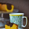 Ciambella alla zucca variegata al cacao