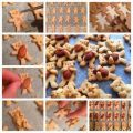 Dolci biscotti a forma di orsetto con frutta[...]