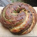 Chiocciola di pane multicolore con licoli per[...]