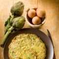 Frittata di carciofi al timo