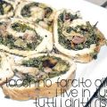 Tacchino farcito con noci spinaci e speck