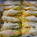 Fiori di zucca gratinati con semi di chia