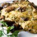 Pesce spada con funghi e limone ☆