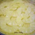 Crostata alla crema cotta con ananas e lamponi