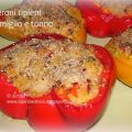 Peperoni ripieni con miglio e tonno / Ardei[...]