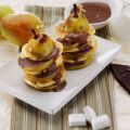 Pancakes con pere e crema speziata