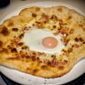 La Pizza alla Carbonara (pancetta e uovo)