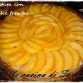 Il dolce preferito ~ Crostata con pesche fresche