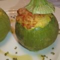 ZUCCHINE TONDE PROSCIUTTO E MOZZARELLA