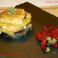 Tortino aringato con melanzane e patate