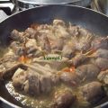 Agnello e braciolette di vitella in padella
