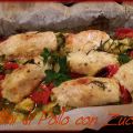 Involtini di pollo ripieni di zucchine