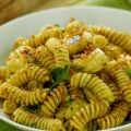 Fusilli e polpettine di ricotta